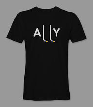 Load image into Gallery viewer, WEEK 49: &quot;ALLY (Hockey Theme)&quot; Men&#39;s/ Women&#39;s Crewneck Graphic T-Shirt/ Women&#39;s Racerback Tank Top
