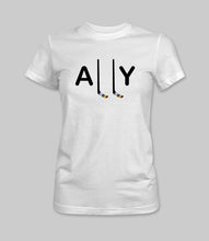 Load image into Gallery viewer, WEEK 49: &quot;ALLY (Hockey Theme)&quot; Men&#39;s/ Women&#39;s Crewneck Graphic T-Shirt/ Women&#39;s Racerback Tank Top

