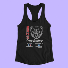 Load image into Gallery viewer, &quot;BBHS Bear Backers&quot; Women&#39;s Graphic Racerback Tank Top Cotton/Poly Blend
