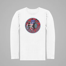 Load image into Gallery viewer, KKREW.ORG &quot;Wheel Get You There&quot; Unisex Crewneck Long Sleeve Graphic T-Shirt 100% Preshrunk Ring-Spun Cotton

