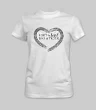 Load image into Gallery viewer, WEEK 38: &quot;I Got A Heart Like A Truck&quot; Men&#39;s/ Women&#39;s Crewneck Graphic T-Shirt
