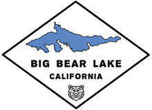 Load image into Gallery viewer, MULTISQUIRREL EXCLUSIVE &quot;Big Bear Lake California&quot; Crewneck Graphic T-Shirt / Bumper Sticker Combo
