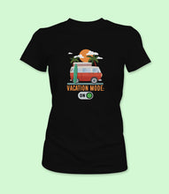 Load image into Gallery viewer, &quot;Vacation Mode: ON&quot; Crewneck Graphic T-Shirt
