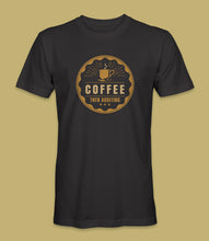 Load image into Gallery viewer, &quot;Coffee Then Adulting&quot; Crewneck Graphic T-Shirt

