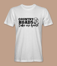 Load image into Gallery viewer, &quot;Country Roads Take Me Home&quot; Crewneck Graphic T-Shirt
