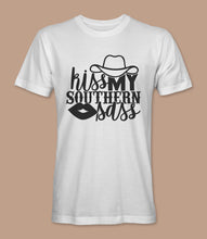 Load image into Gallery viewer, &quot;Kiss My Southern Sass&quot; Crewneck Graphic T-Shirt
