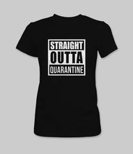 Load image into Gallery viewer, &quot;Straight Outta Quarantine&quot; Crewneck Graphic T-Shirt
