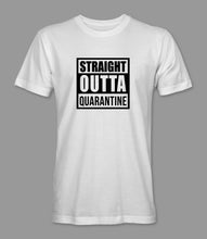 Load image into Gallery viewer, &quot;Straight Outta Quarantine&quot; Crewneck Graphic T-Shirt
