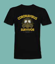 Load image into Gallery viewer, &quot;CoronaVirus Survivor 2020&quot; Crewneck Graphic T-Shirt
