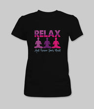 Load image into Gallery viewer, &quot;Relax And Renew Your Mind&quot; Crewneck Graphic T-Shirt
