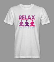 Load image into Gallery viewer, &quot;Relax And Renew Your Mind&quot; Crewneck Graphic T-Shirt
