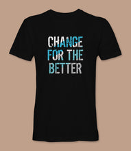 Load image into Gallery viewer, &quot;Change For The Better&quot; Crewneck Graphic T-Shirt
