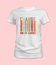 Load image into Gallery viewer, &quot;Change Your Ways&quot; Crewneck Graphic T-Shirt
