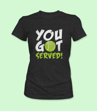 Load image into Gallery viewer, &quot;You Got Served!&quot; Crewneck Graphic T-Shirt
